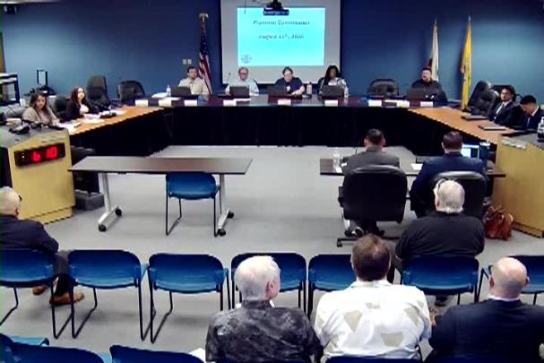 Wide Shot of Planning Commission